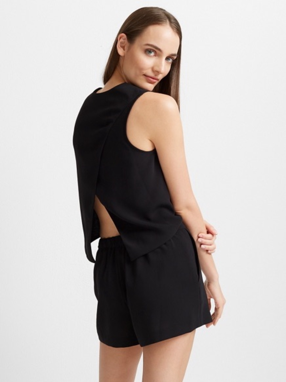 Club Monaco Black Romper